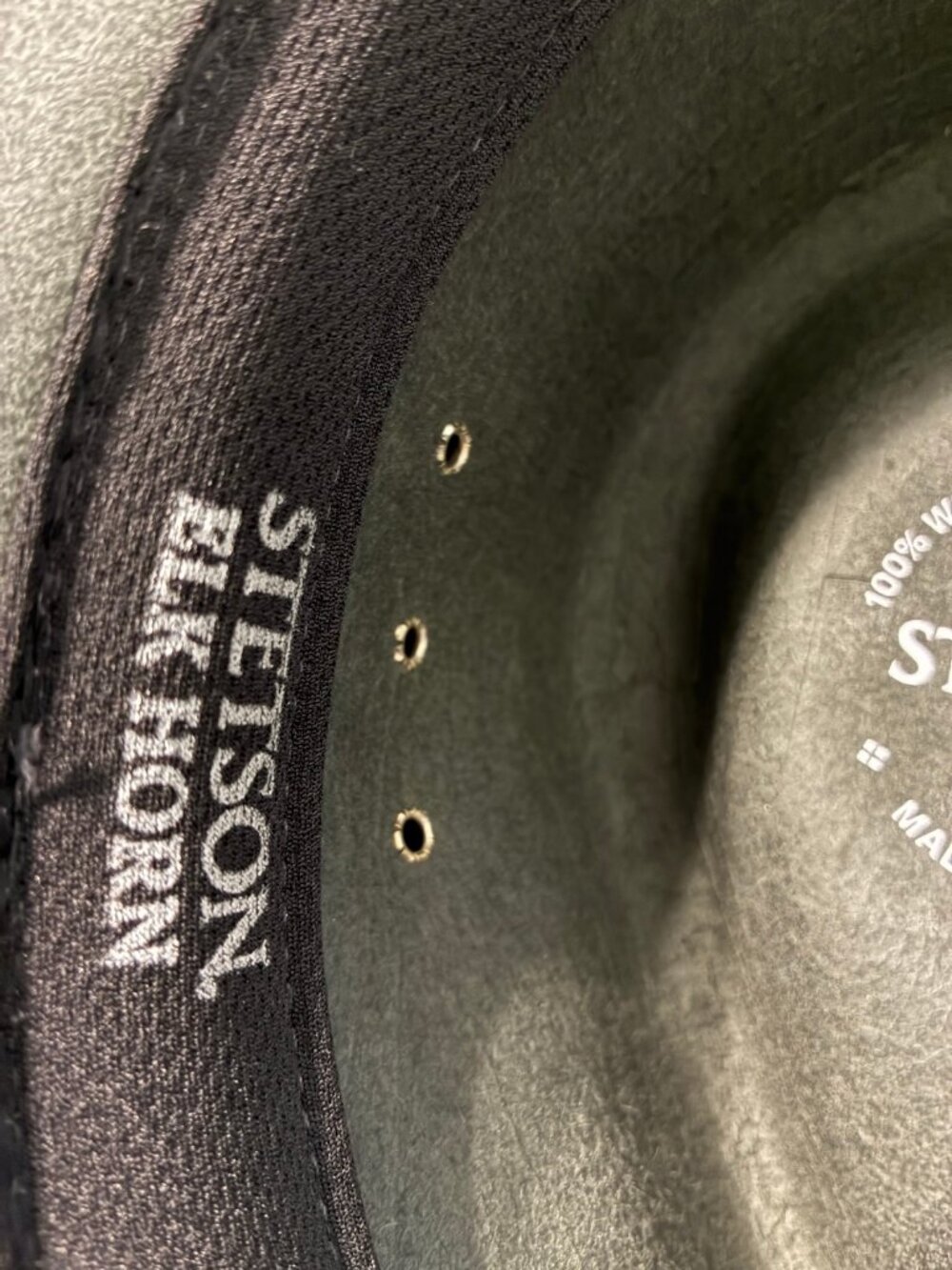 Stetson Elkhorn Crushable Hat - Dark Gray, Size XXL